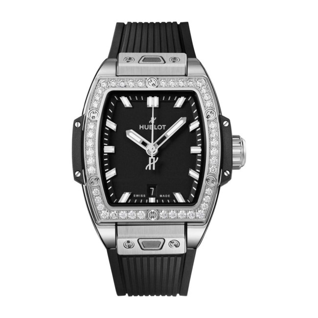 Hublot Spirit of Big Bang Steel Diamonds Woman's Watch 682.SX.1170.RX.1204