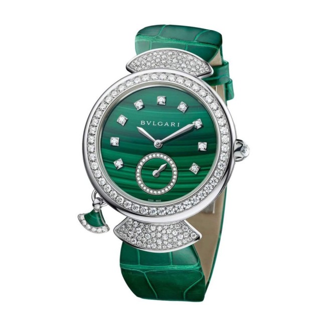 Bvlgari Divas’ Dream Finissima Minute Repeater Malachite Woman's Watch 103282