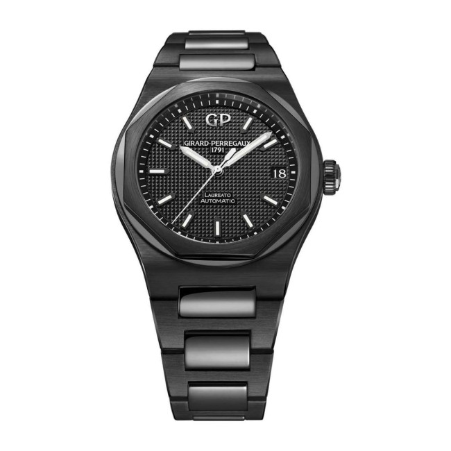 Girard-Perregaux Laureato 42 mm Ceramic Men's Watch 81010-32-631-32A