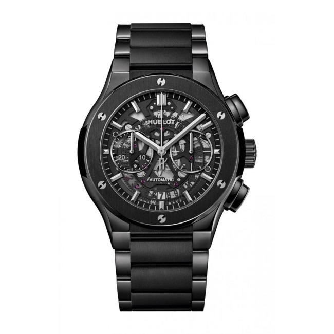 Hublot Classic Fusion Aerofusion Black Magic Bracelet Men's Watch 528.CM.0170.CM