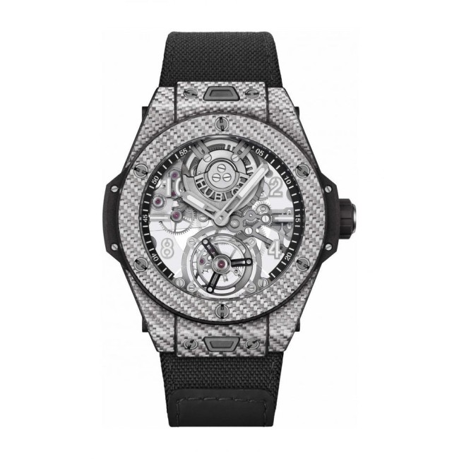 Hublot Big Bang Tourbillon Automatic Carbon Men's Watch 419.YS.0170.NR