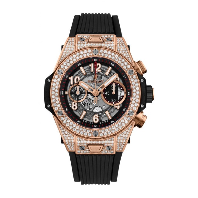 Hublot Big Bang Unico Unico King Gold Pavé Men's Watch 411.OX.1180.RX.1704