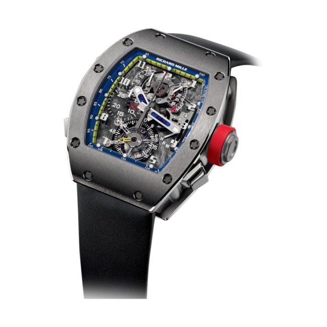 Richard Mille RM 008-V2 Manual Winding Tourbillon Split-Seconds Chronograph Men's watch White Gold