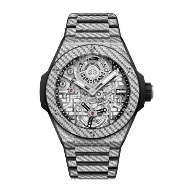 Hublot Big Bang Integrated Tourbillon Full Carbon Men's Watch 455.YS.0170.YS