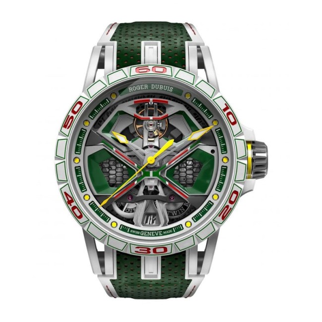 Roger Dubuis Excalibur Spider Huracan White MCF Men's watch RDDBEX1006