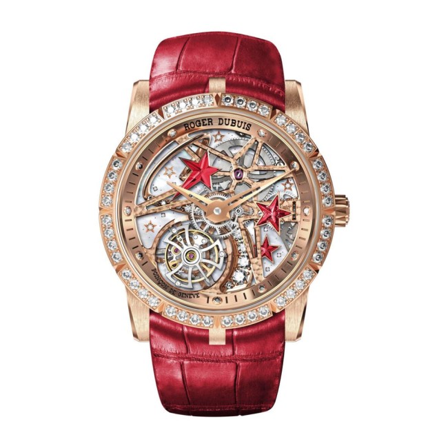 Roger Dubuis Excalibur Shooting Star Pink Gold Woman's watch RDDBEX0941