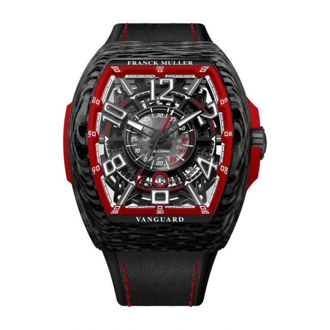 Franck Muller Vanguard Racing Skeleton Men's Watch V 45 SC DT SQT RCG CARBONE (ER)