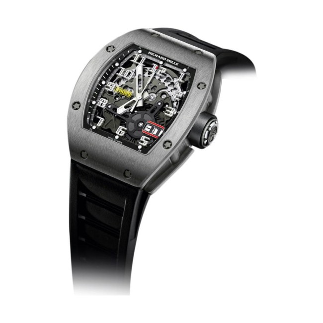 Richard Mille RM 029 Automatic Winding with Oversize Date Men's watch Titanium