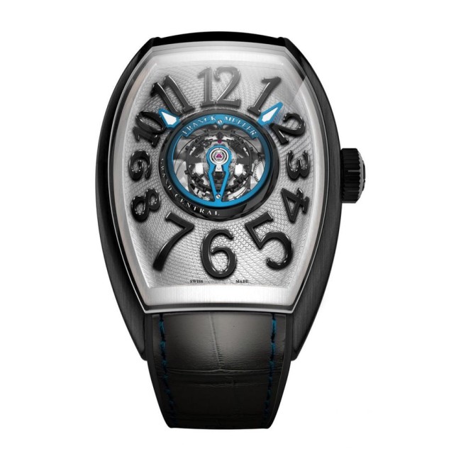 Franck Muller Grand Central Cintrée Curvex Men's Watch CX-40-T-CTR-TTNRBR-ACBR-TT