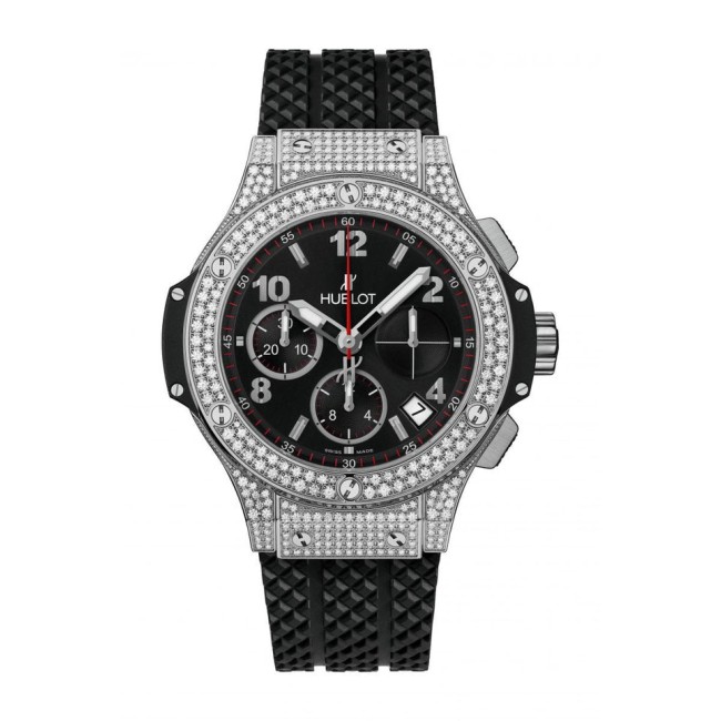 Hublot Big Bang Steel Pavé Woman's Watch 341.SX.130.RX.174