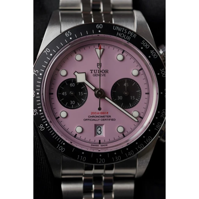 Tudor Black Bay Chrono Inter Miami Pink Dial M79360N-0019