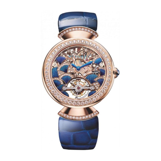 Bvlgari Divas’ Dream Peacock Tourbillon Lumiere Woman's Watch 103351