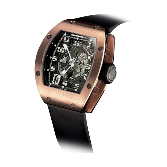 Richard Mille RM 010 Automatic Winding men's watch Red Gold