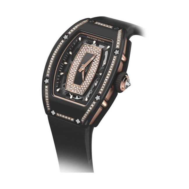 Richard Mille RM 07-01 Ceramique Noire Serti Woman's watch Ceramic