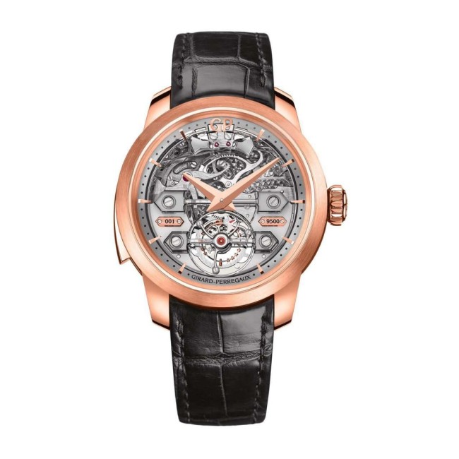 Girard-Perregaux Bridges Minute Repeater Tourbillon With Bridges Men's Watch 99820-52-001-BA6A