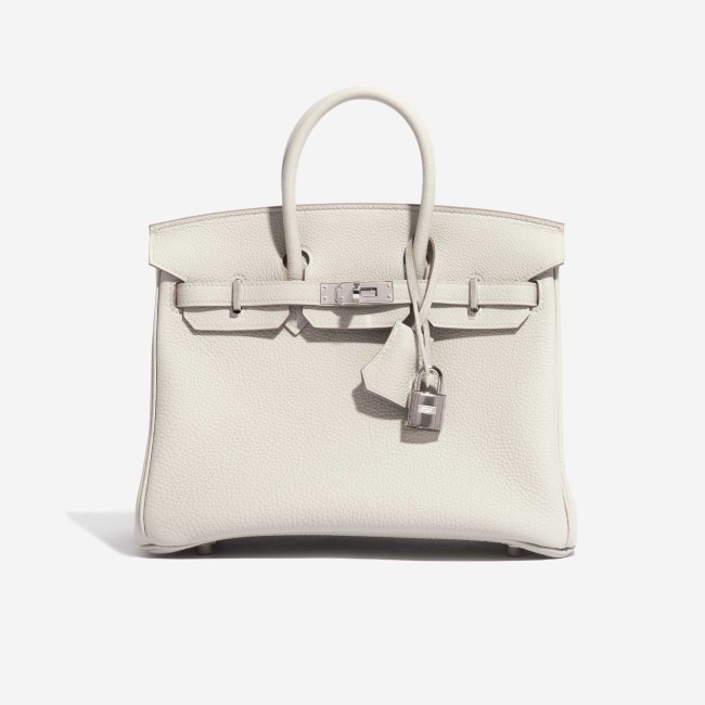 Hermes Birkin 25 Togo Gris Perle