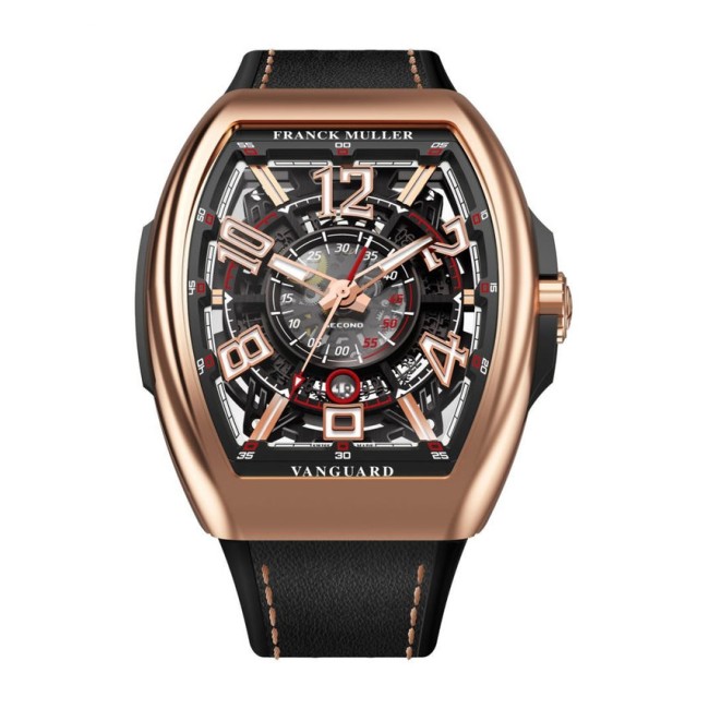 Franck Muller Vanguard Racing Skeleton Men's Watch V 45 SC DT SQT RCG (NR) 5N