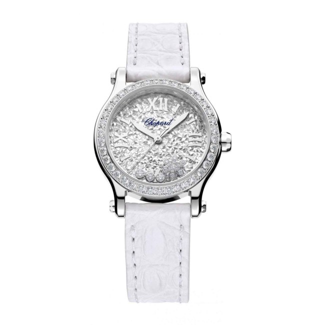 Chopard Happy Snowflakes Woman's Watch 278573-3023