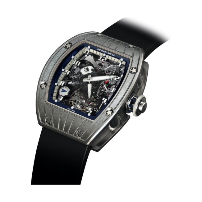 Richard Mille RM 015 Manual Winding Tourbillon Marine Men's watch White Gold