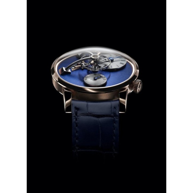 MB&F LM101 RG Blue Men's 51.R1L.W