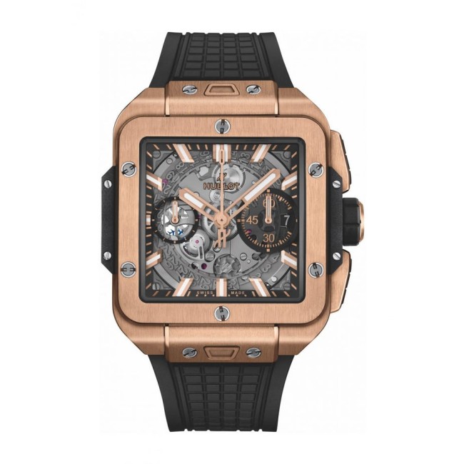 Hublot Square Bang Unico King Gold Men's Watch 821.OX.0180.RX