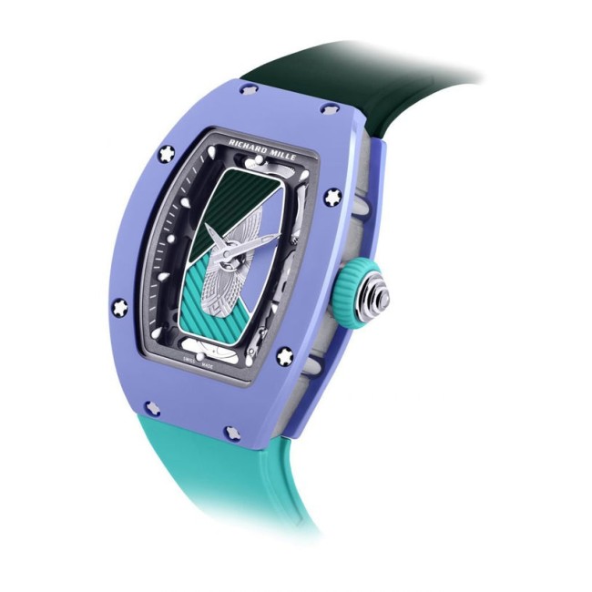 Richard Mille RM 07-01 Automatic Coloured Ceramics Pastel Blue Woman's watch Blue Ceramic