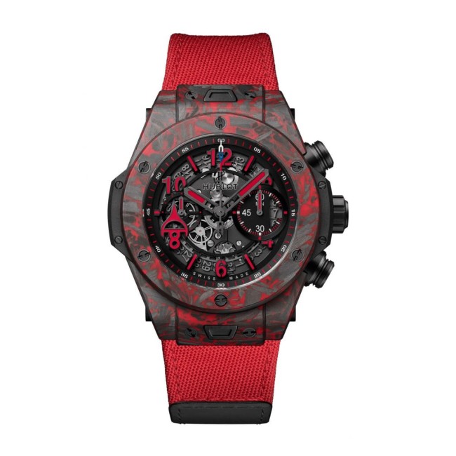 Hublot Big Bang Unico Red Carbon Alex Ovechkin Men's Watch 411.QV.1123.NR.OVK21