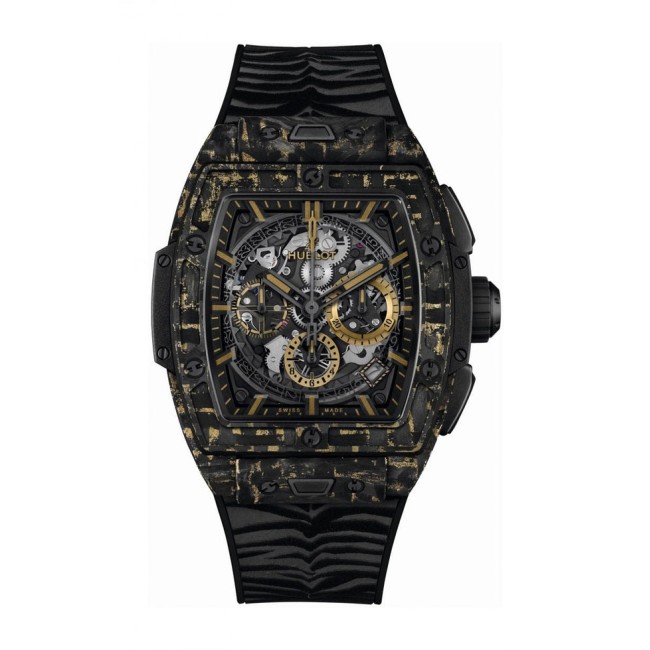 Hublot Spirit of Big Bang Carbon Gold Tiger Men's Watch 642.QX.0113.RX.TIG22