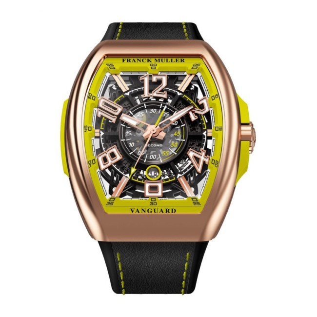 Franck Muller Vanguard Racing Skeleton Men's Watch V 45 SC DT SQT RCG (JA) 5N