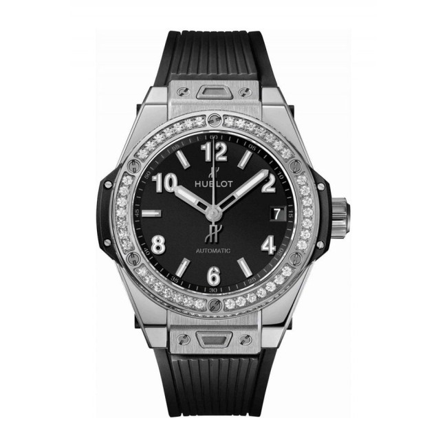 Hublot Big Bang One Click Steel Diamonds Woman's Watch 465.SX.1170.RX.1204