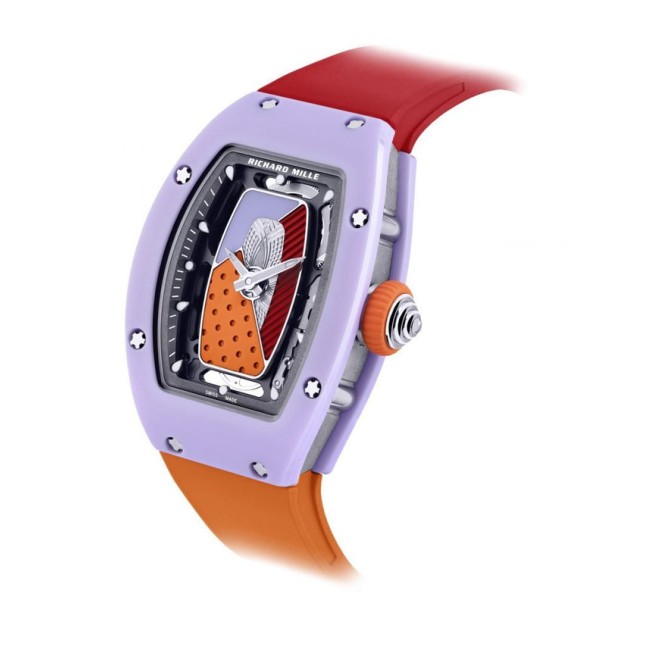 Richard Mille RM 07-01 Automatic Coloured Ceramics Pastel Lavender Woman's watch Ceramic