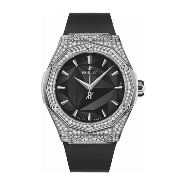 Hublot Classic Fusion Orlinski Titanium Pavé Men's Watch 550.NS.1800.RX.1604.ORL19