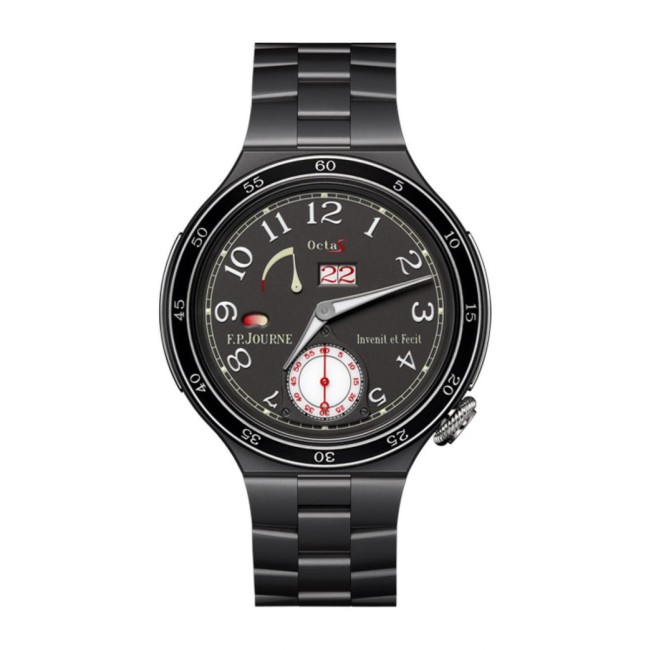 F.P.Journe 44mm linesport Automatique Reserve Titane Men's Watch Black strap Titanium