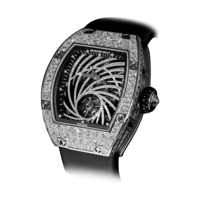 Richard Mille RM 51-02 Manual Winding Tourbillon Diamond Twister Men's watch Titanium