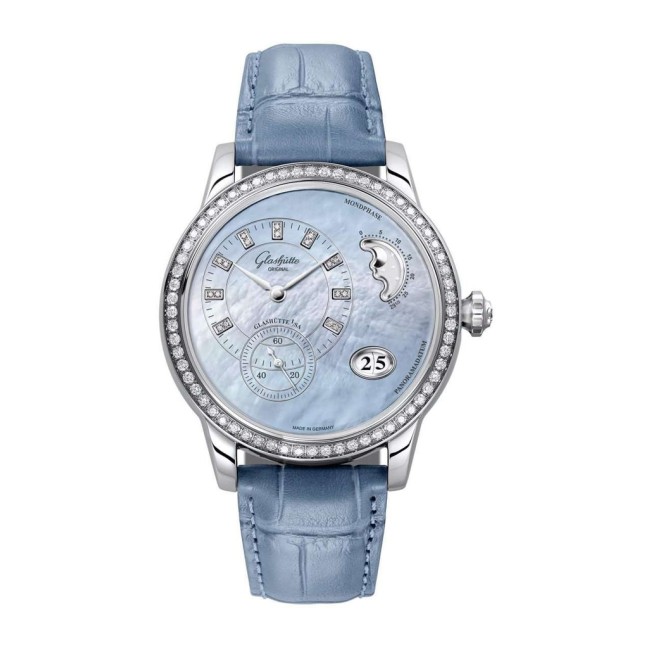 Glashütte Original PanoMatic Luna Woman's Watch 1-90-12-03-12-02