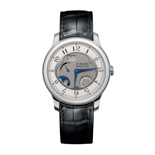 F.P.Journe 40mm Divine Men's Watch Black strap Platinum