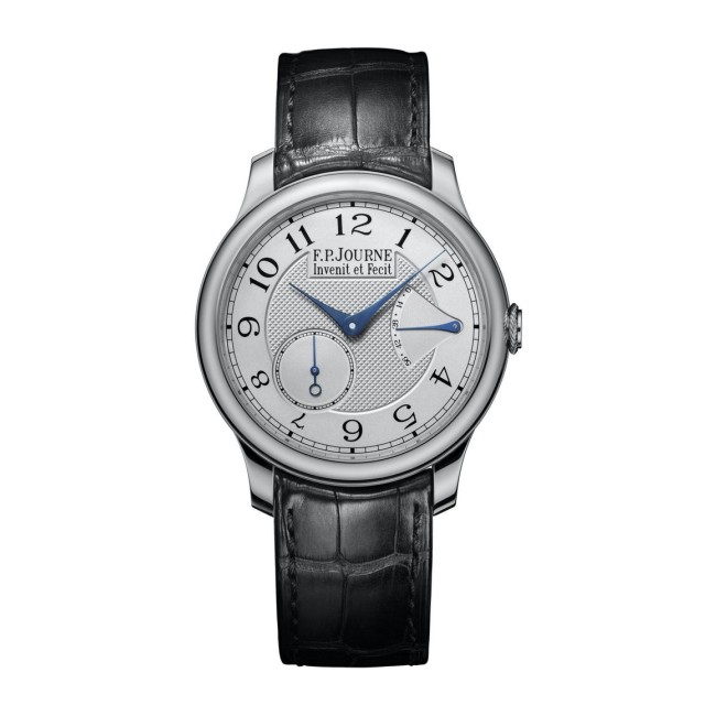 F.P.Journe 40mm Chronomètre Souverain Men's Watch Black strap