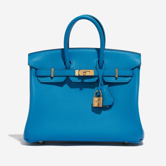 Birkin 25 Swift Blue Frida