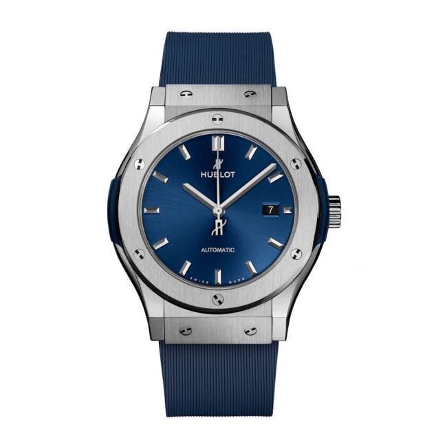 Hublot Classic Fusion Titanium Blue Men's Watch 511.NX.7170.RX