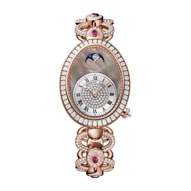 Breguet Reine de Naples 8909 Woman's Watch 8909BR/8T/J29/DDDR