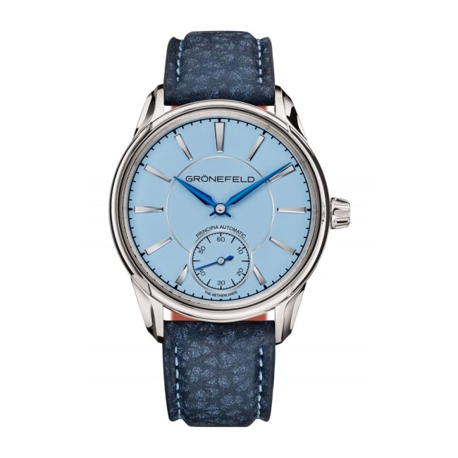 Grönefeld 1941 PRINCIPIA AUTOMATICA LIGHT BLUE DIAL ST Men's Watch