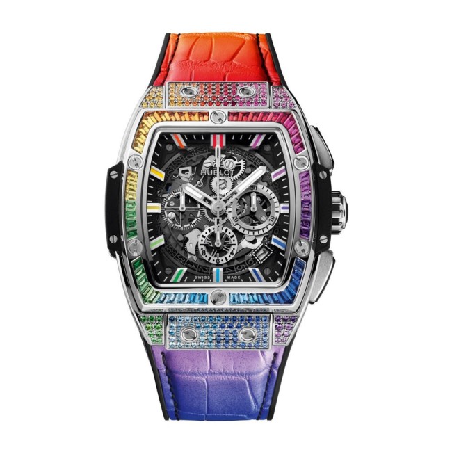 Hublot Spirit of Big Bang Titanium Rainbow Men's Watch 641.NX.0117.LR.0999