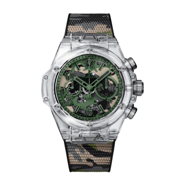 Hublot Big Bang Unico Sapphire Camouflage Men's Watch 411.JX.0190.RX.CAM19