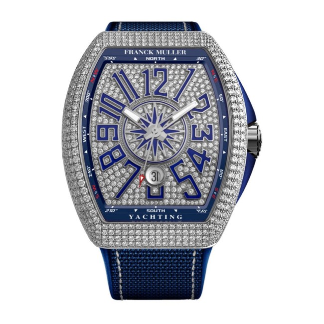 Franck Muller Vanguard Yachting Men's Watch V 45 SC DT YACHT D CD (BL)