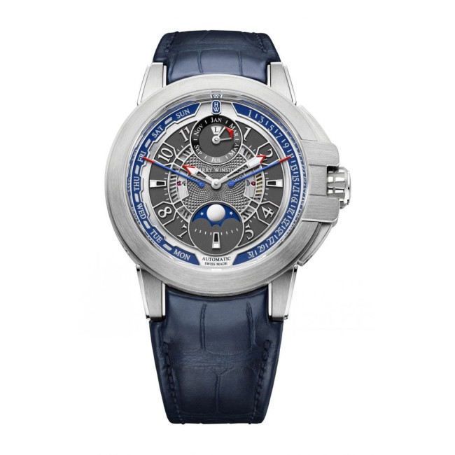 Harry Winston Ocean Biretrograde Perpetual Calendar Automatic Men's Watch OCEAPC42WW001