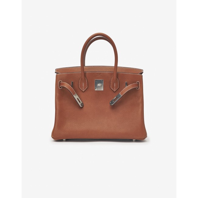 Birkin 30 Fauve Barenia Faubourg