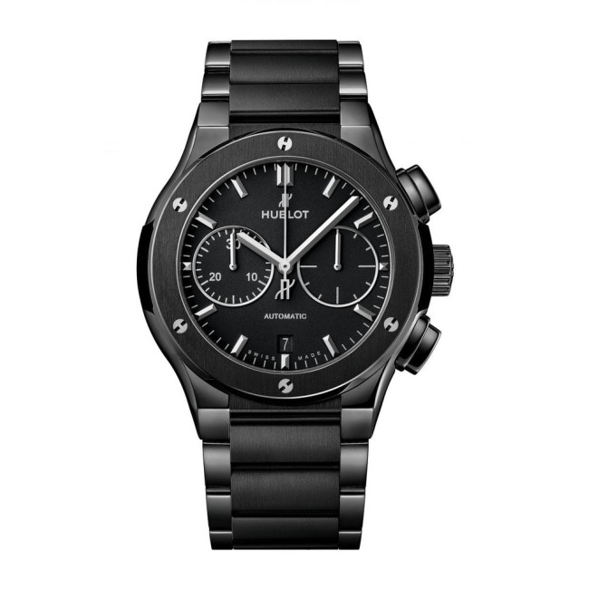 Hublot Classic Fusion Chronograph Black Magic Bracelet Men's Watch 520.CM.1170.CM