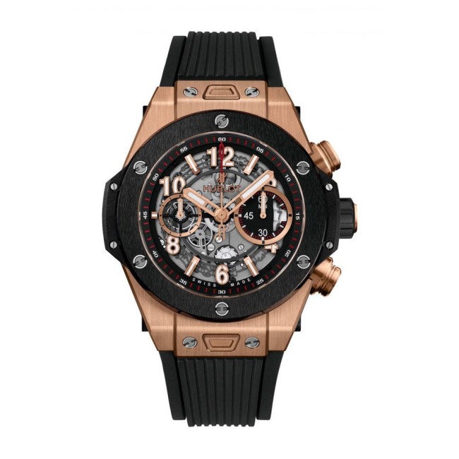 Hublot Big Bang Unico King Gold Ceramic Men's Watch 411.OM.1180.RX