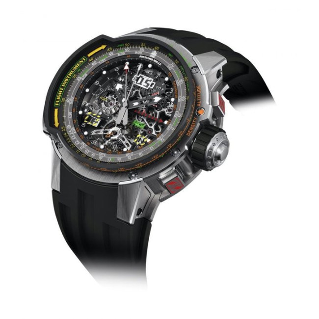 Richard Mille RM 039 Manual Winding Tourbillon Chronograph Aviation Men's watch Titanium