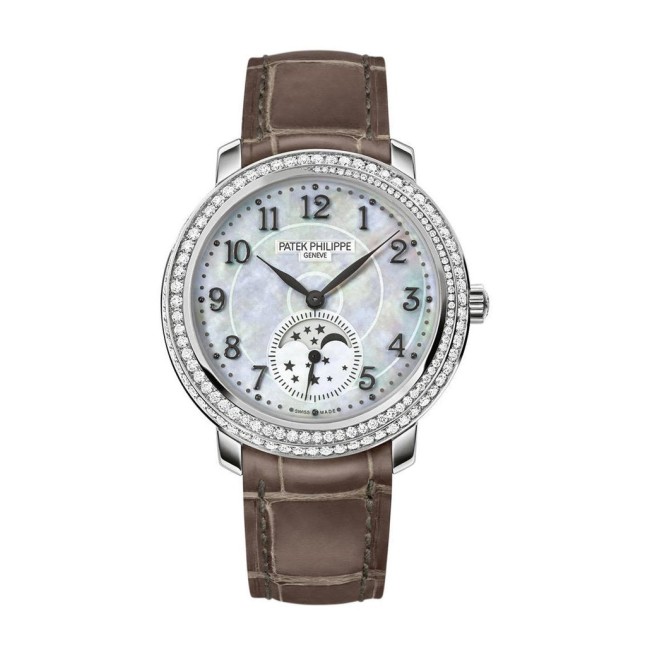 Patek Philippe Complications Diamond Ribbon Joaillerie, Moon Phases Woman's watch 4968G-010